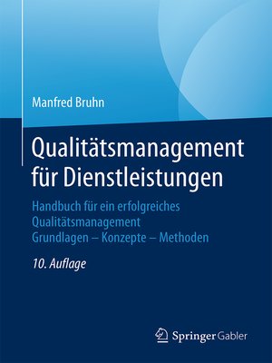 cover image of Qualitätsmanagement für Dienstleistungen